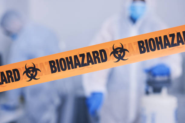 Professional Trauma Scene Cleanup technician working in Cleveland, OH